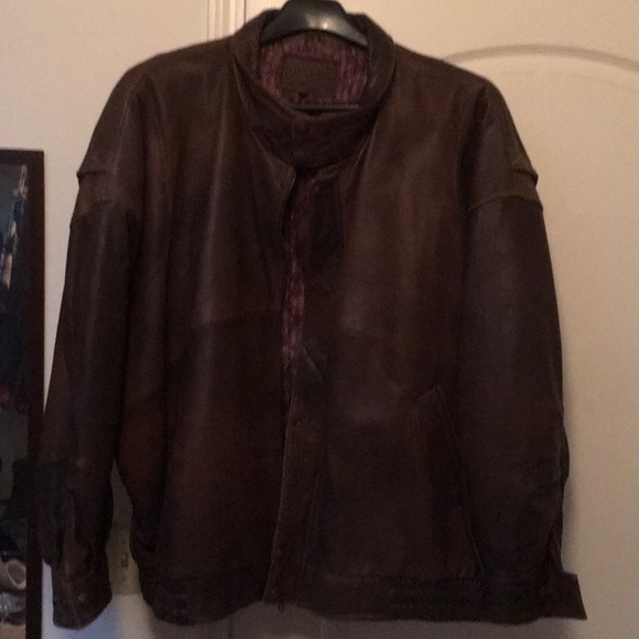 Men’s Leather Jacket - Picture 1 of 3